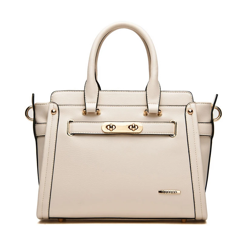 

Faux Leather Belted Medium Tote Satchel Shoulder Bag Luxury Lock Bag Medium Shoulder Bag Messenger Bag Rivet Ladies Tote Handbag