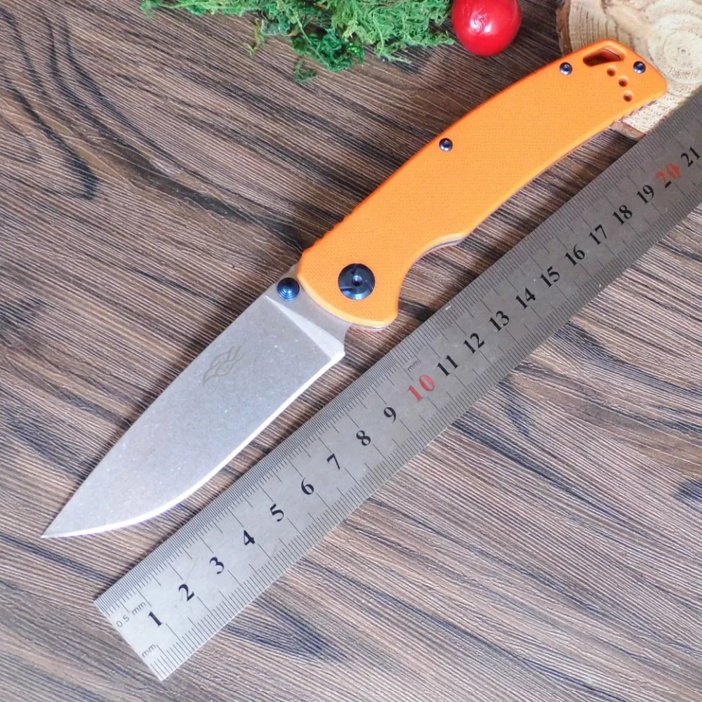 Цена Жар птица Ganzo F7542 440C G10 или углеродного волокна ручки складной Ножи Выживание Отдых на природе инструмент карманный Ножи тактический edc Откры...
