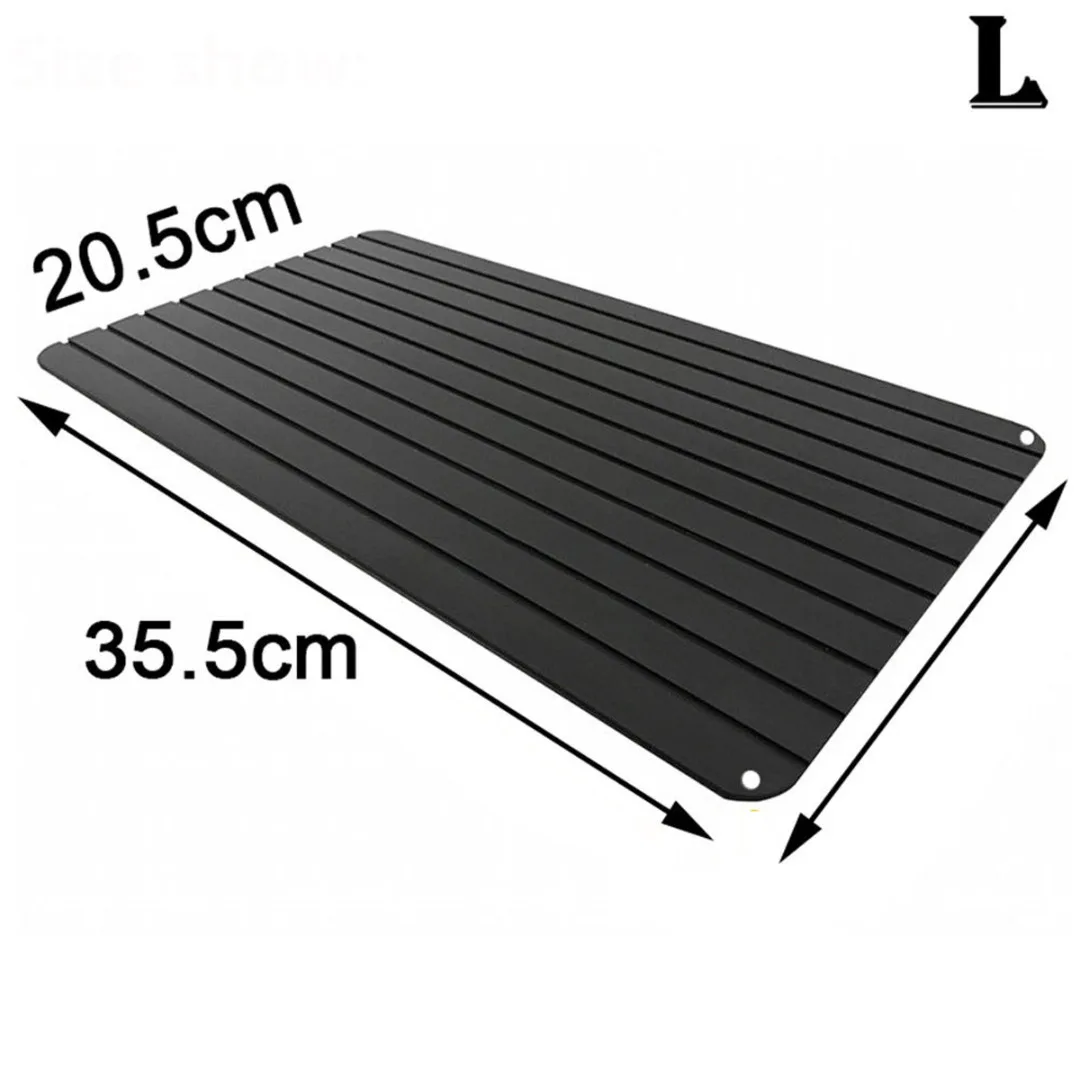 1PC Fast & Easy Defrosting Meat Tray Rapid Thawing Tray For Frozen Food New