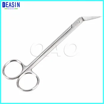 

Good quality 1 pc Dental pliers Keri cutting dental stainless steel elbow small scissors gingival scissors dissection tool