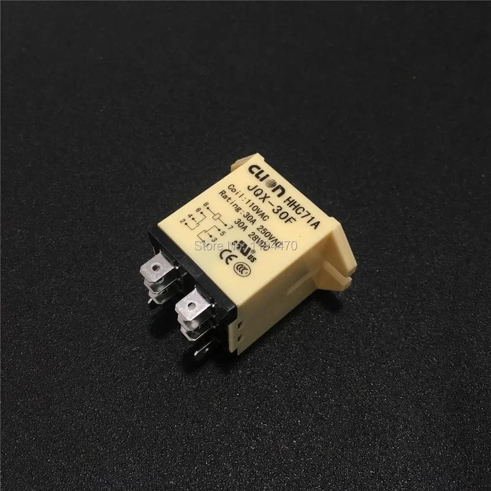 Реле высокой мощности 1 шт. реле 12 в пост. Тока 24 AC110V AC220V промежуточные 8-Pin DPDT 2NO 2NC |