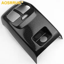 Per Ford Focus 2019 MK4 coperchio uscita scarico posteriore in fibra di carbonio stile accessori auto