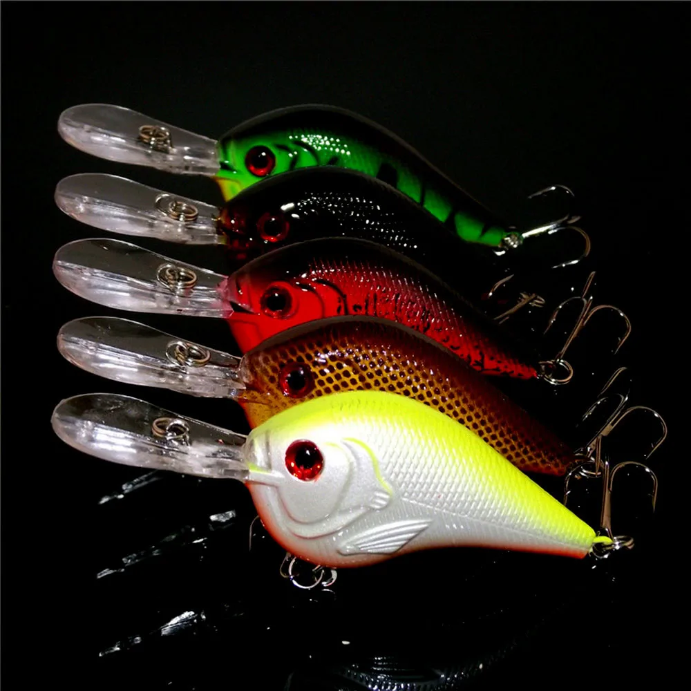 Iscas de Pesca Equipamento de Pesca Misturadas 7 Diferentes Estilo Duro Iscas Pesca Wobblers Isca Artificial Feita Boa Qualidade 36 Pçs - Set 17 wobblers isca artificial feita boa qualidade equipamento de pesca