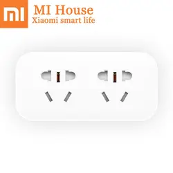 Оригинальный Xiaomi power Strip конвертер Mijia портативный адаптер пробки для домашнего офиса 2 многофункциональная розетка