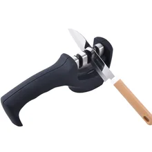 Alta Calidad Barato Manual Profesional Cuchillo Afilador piedra de Afilar de Diamante de Acero de Tungsteno Carburo De Cerámica Herramienta Afilado Cocina