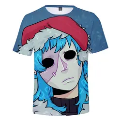 Новые игры 3D Sally Face T-shirt s мужские женские короткий рукав Харадзюку лето крутой принт Sally Face 3D Футболка мужская Tees shirt XXS-4XL