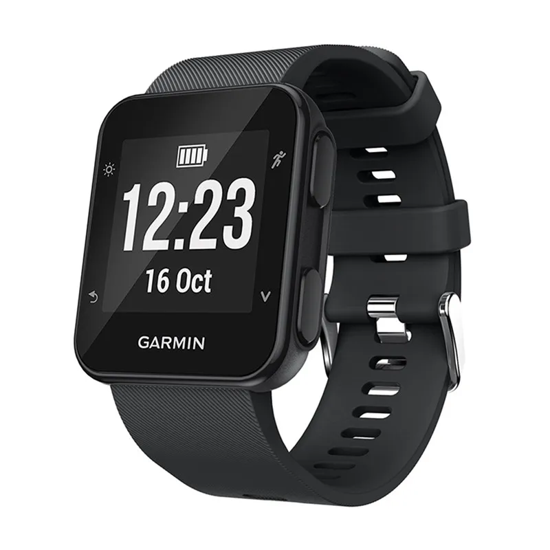 Силиконовый ремешок, сменный ремешок для часов, быстросъемный ремешок на запястье, браслет для Garmin Forerunner 35 smart Watch band
