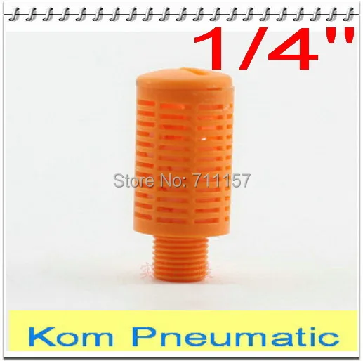 10pcs/lot Free Shipping 1/4 1/4&quot Inch Plastic Air Valve Exhaust Silencer Muffler Noise Filter Reducer BSL-02 PSL-02 | Обустройство
