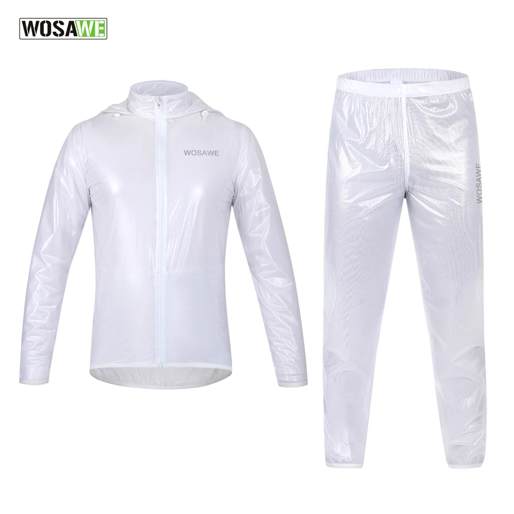 Arsuxeo Wosawe Cycling Rain Jackets With Hood Tpu Ultralight Waterproof