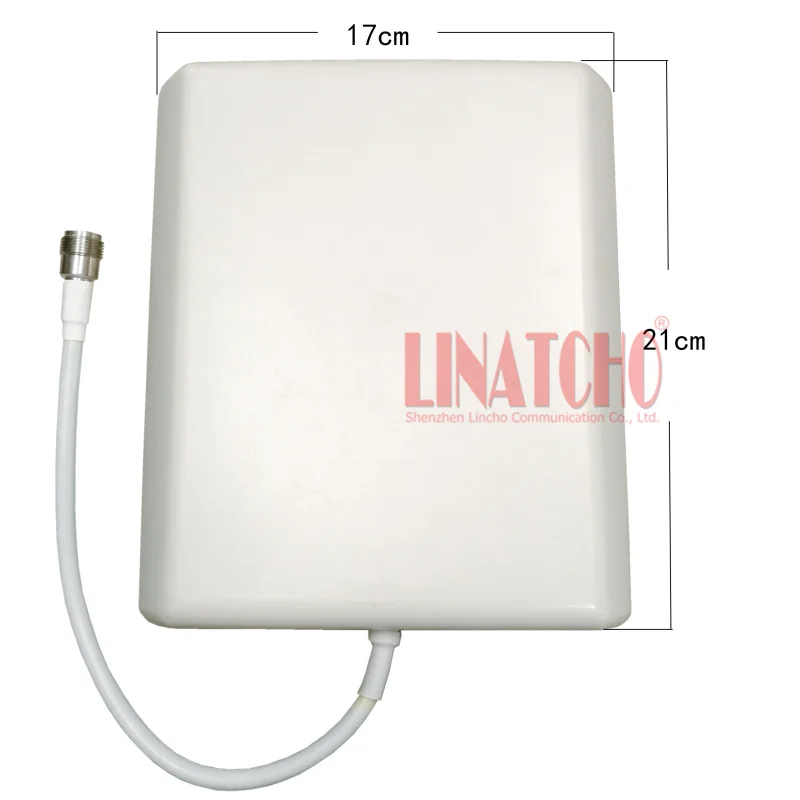 Outdoor Panel Antenna 9dBi 800 2500MHz Multi band GSM 3G WIFI DCS cell phone booster flat 2