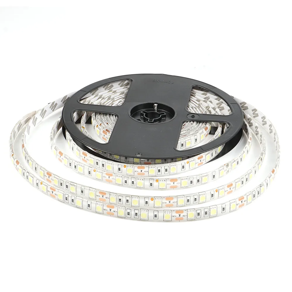 Светодиодная лента SMD5050 гибкая лампа теплого белого/RGB/Красного/зеленого/синего