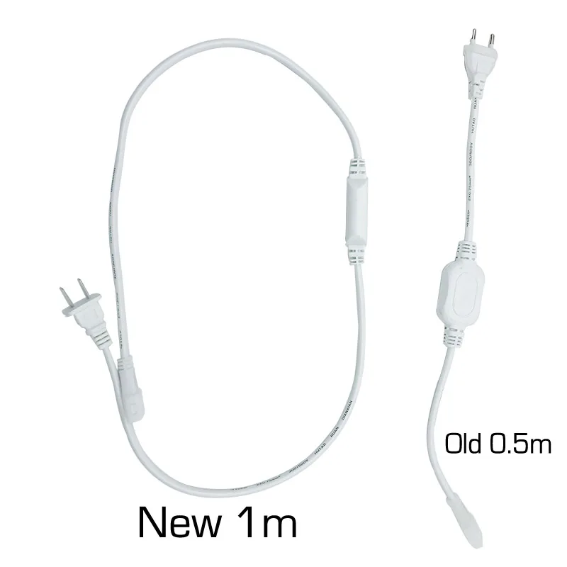 New 2835 Strip Upgrade Power Plug Ballast 100cm Power Conector for