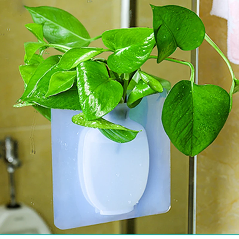 

1PC Creative Silicone Flower Pots Handmade Outdoor Vases Home Decoration Accessories a Vase For Flowers Office Vasos Para Jardim