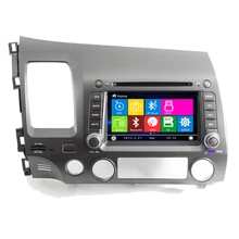 In Stock WIN CE 7″ Car DVD GPS Navigation for Honda Civic 2006 2007 2008 2009 2010 2011 Left 800MHz CPU Support 1080P Video Play