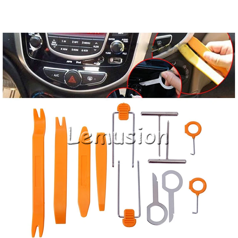 NWIEV 12 шт. Автомобильная панель инструмент для разборки Peugeot 307 407 Mazda Toyota Corolla C HR Alfa