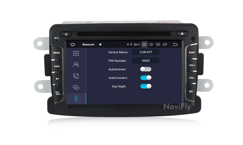 Best NaviFly IPS DSP Car Multimedia player Android 9.0 Automotivo 2 Din For Dacia/Sandero/Duster/Renault/Captur/Lada/Xray 2/Logan 2 20
