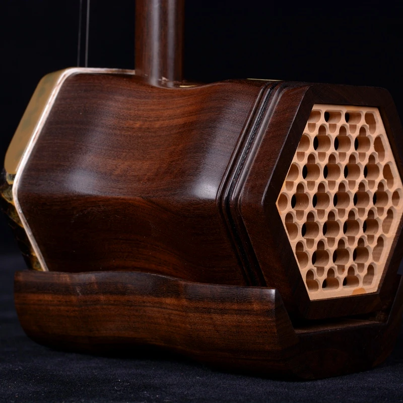 Erhu Китайский инструмент профессиональный Huqin Strik Muziek macassar ebony Erhu instrumento аксессуары струнный лук erhu книжный тюнер