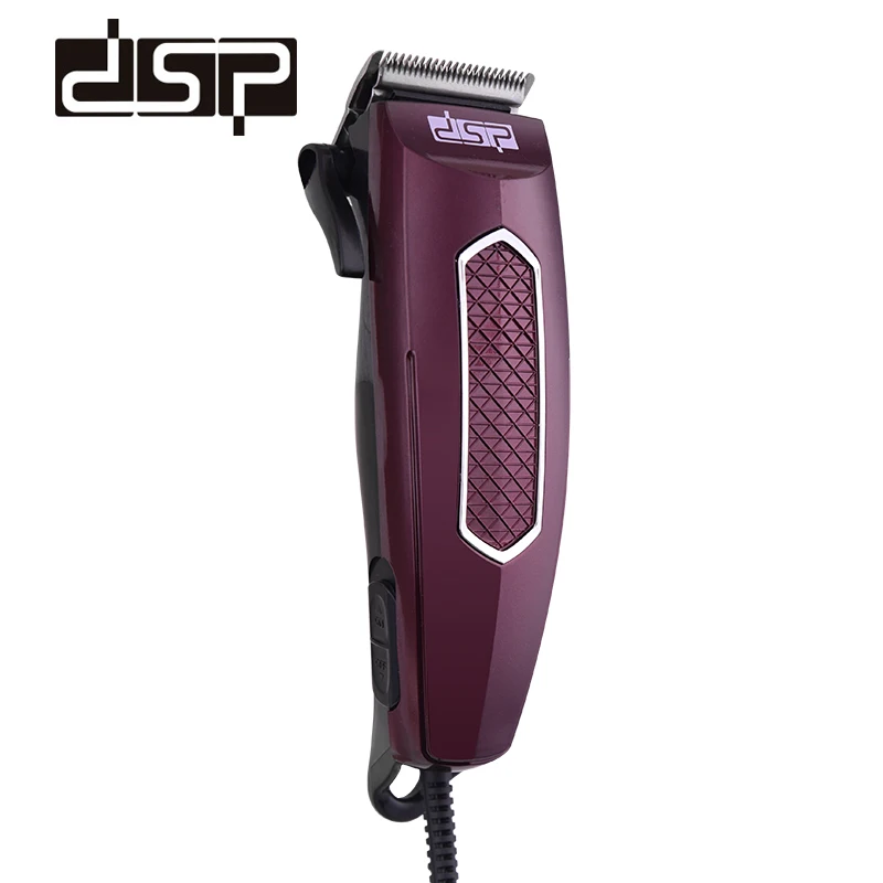 DSP профессиональный электрический триммер для стрижки волос бритва триммер для бороды для мужчин Инструменты для укладки бритья машинка для стрижки волос F-90032 - Цвет: Красный