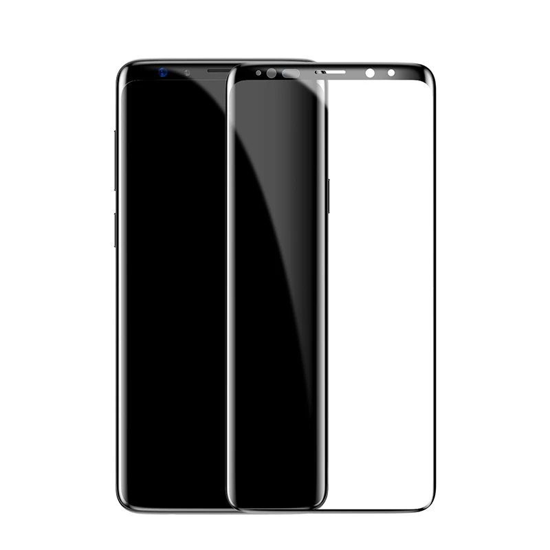 RZP 5D (3D) изогнутое полное покрытие закаленное стекло для Samsung S9 Plus защита экрана на