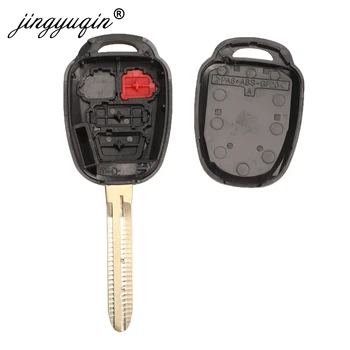 Keyforkess 10pcs 2/3/4 Bottoni Chiave A Distanza Dell'automobile Borsette Della Cassa Fob Per Toyota CAMRY Corolla 2012-2017 RAV4 Prius TOY43 Lama Sostituire 4 Keyforkess 10pcs 2/3/4 Bottoni Chiave A Distanza Dell'automobile Borsette Della Cassa Fob Per Toyota CAMRY Corolla 2012-2017 RAV4 Prius TOY43 Lama Sostituire - Jingyuqin 10pcs 2 3 4 Bottoni Chiave A Distanza Dell automobile Borsette Della Cassa Fob