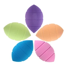 5 шт./компл. макияж основа губка косметическое напыление спонж для пудры слоеный макияж смесь