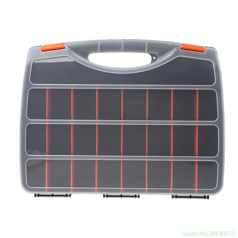 

Large Hand Tools Storage Case Spanner Screwdriver Parts Hardware Organizer Box