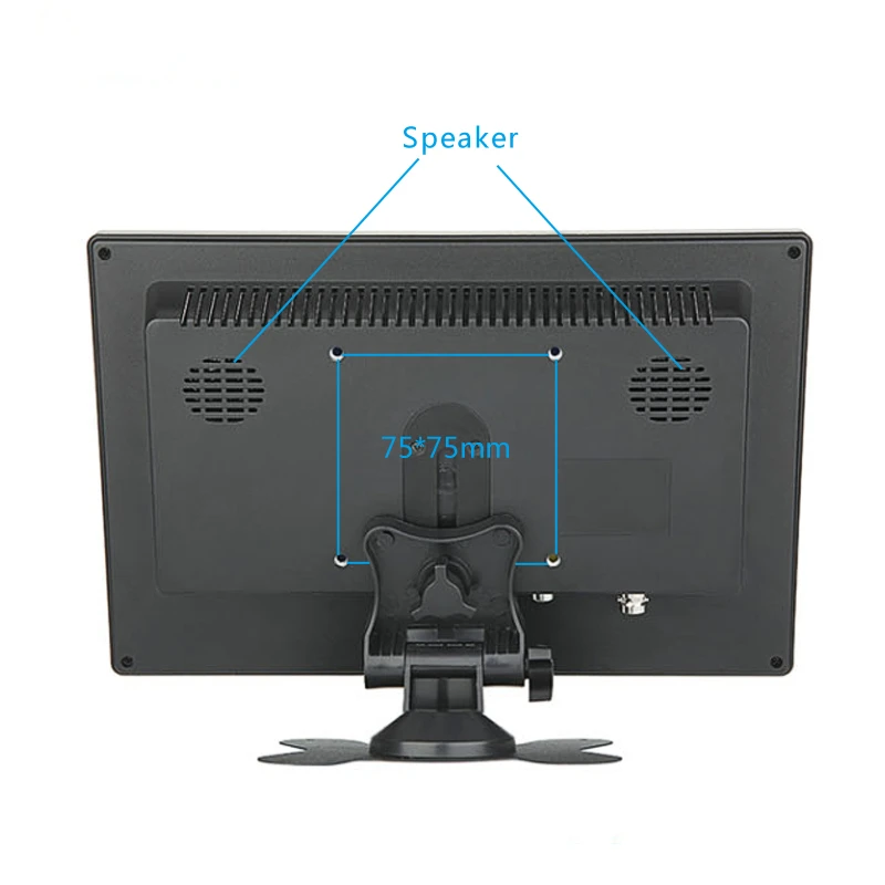 10 1 дюймовый монитор с портом ПК 1280x800 IPS ЖК HDMI VGA AV для камеры видеонаблюдения