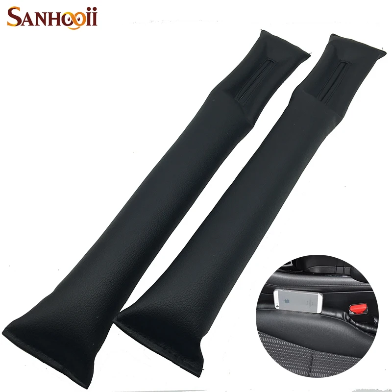 

2pcs Universal Car Seat Gap Aperture Pad Leak Proof Plate Protective Case Auto Cleaner Clean Slot Plug Stopper All Car