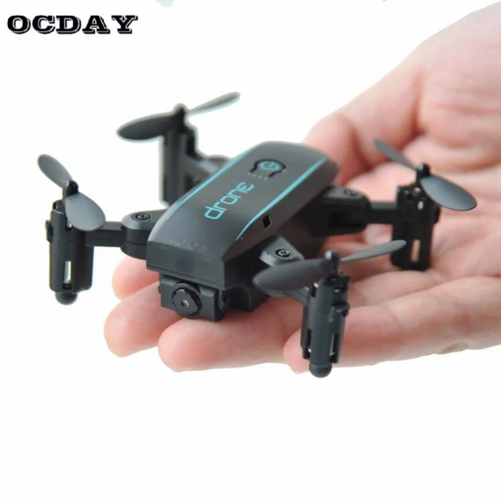 Luxury Offer of  Foldable Mini Drone with HD 720P Camera 2.4G RC Drone Professional FPV Wifi Micro Quadrocopter Head