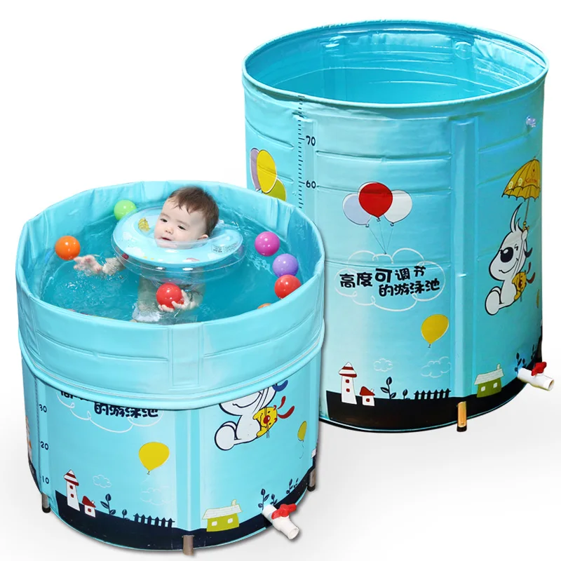

Newborn Baby Swimming Pool Child Kids Play Game Water Pool Alloy Large Inflatable Pool For Childrens Insulation Bath Tub C01