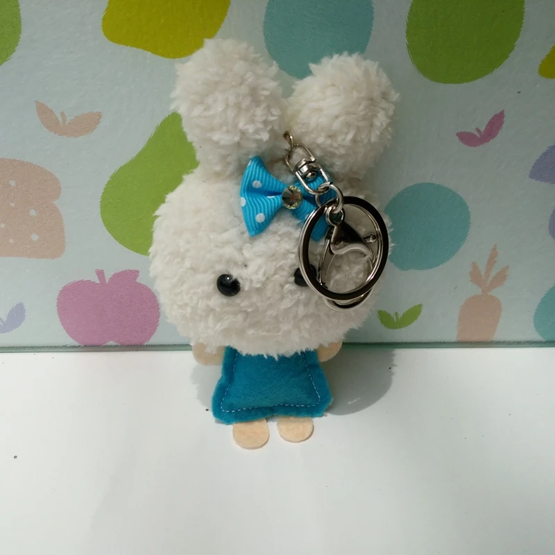 chinese new year rabbit keychain