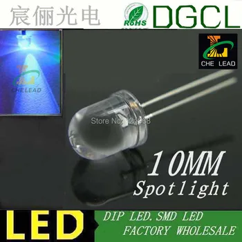 

High brightness 10mm led bulb 465-475nm Blue round led diode 3.0-3.5V(CE&Rosh)
