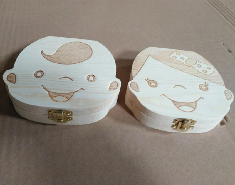Montessori Educational Toys Wooden Box for Baby Teech Lanugo Umbilical Cord Collection Toddler Anniversary New Year Gift Russian (3)