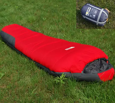 

M112"Camping Hiking Outdoor Sleeping Bag 210T -20 C Degree -4F Cold Weather