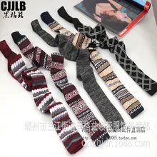 Модные мужские Вязаные Галстуки Новые повседневные обтягивающие трикотажные галстуки для свадьбы вечерняя Вечеринка гравата, тонкий мужской галстук трикотажный галстук мужской