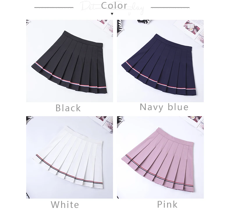 Плиссированная юбка для колледжа, Harajuku, консервативный стиль, клетчатая юбка, мини, милая японская школьная форма, Дамская Jupe кавайная юбка Saia Faldas