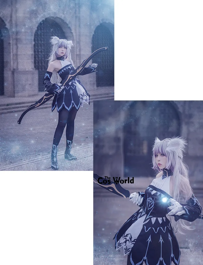 Платье футболка FGO Fate Grand Order Atalanta форма костюм для косплея аниме|Игровые костюмы| |