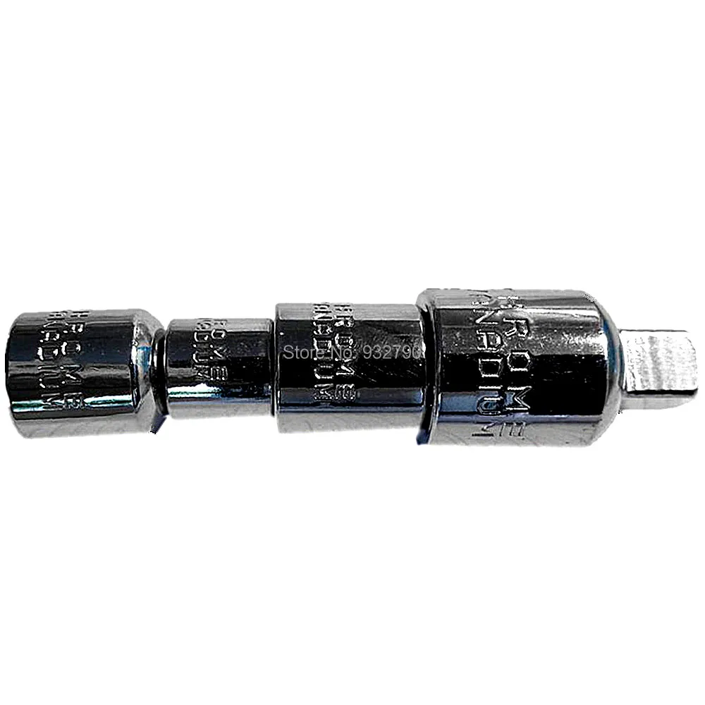 

1/4" To 3/8" to 1/2" Socket Adaptor Reducer Converter Set Step Up Down Tool Socket Adaptor Converter Reducer Reducing Ratchet