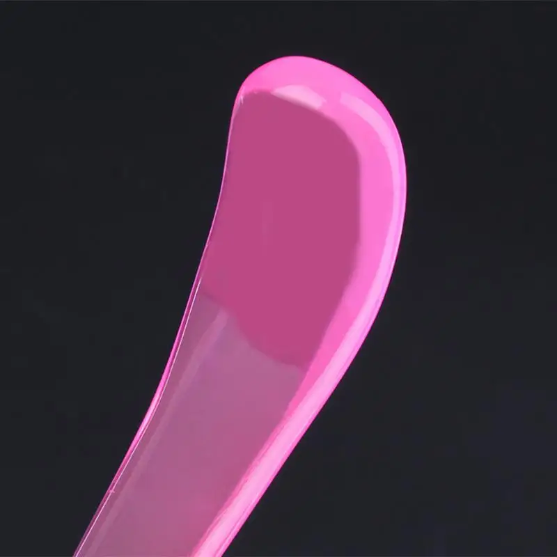 1 шт. щетка для очистки ногтей розовая пластиковая ручка для очистки от пыли кисть для ногтей гель для маникюра педикюр инструмент с крышкой