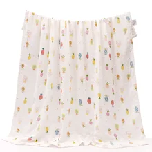 Детское одеяло для новорожденных мягкое бамбуковое волокно хлопковая муслиновая пеленка обертывание для младенцев детское постельное белье детское махровое полотенце 4 слоя марли