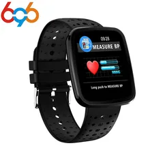 696 монитор сердечного ритма цветной OLED спортивные мужские умные часы умный фитнес-трекер умный Браслет для Android IOS