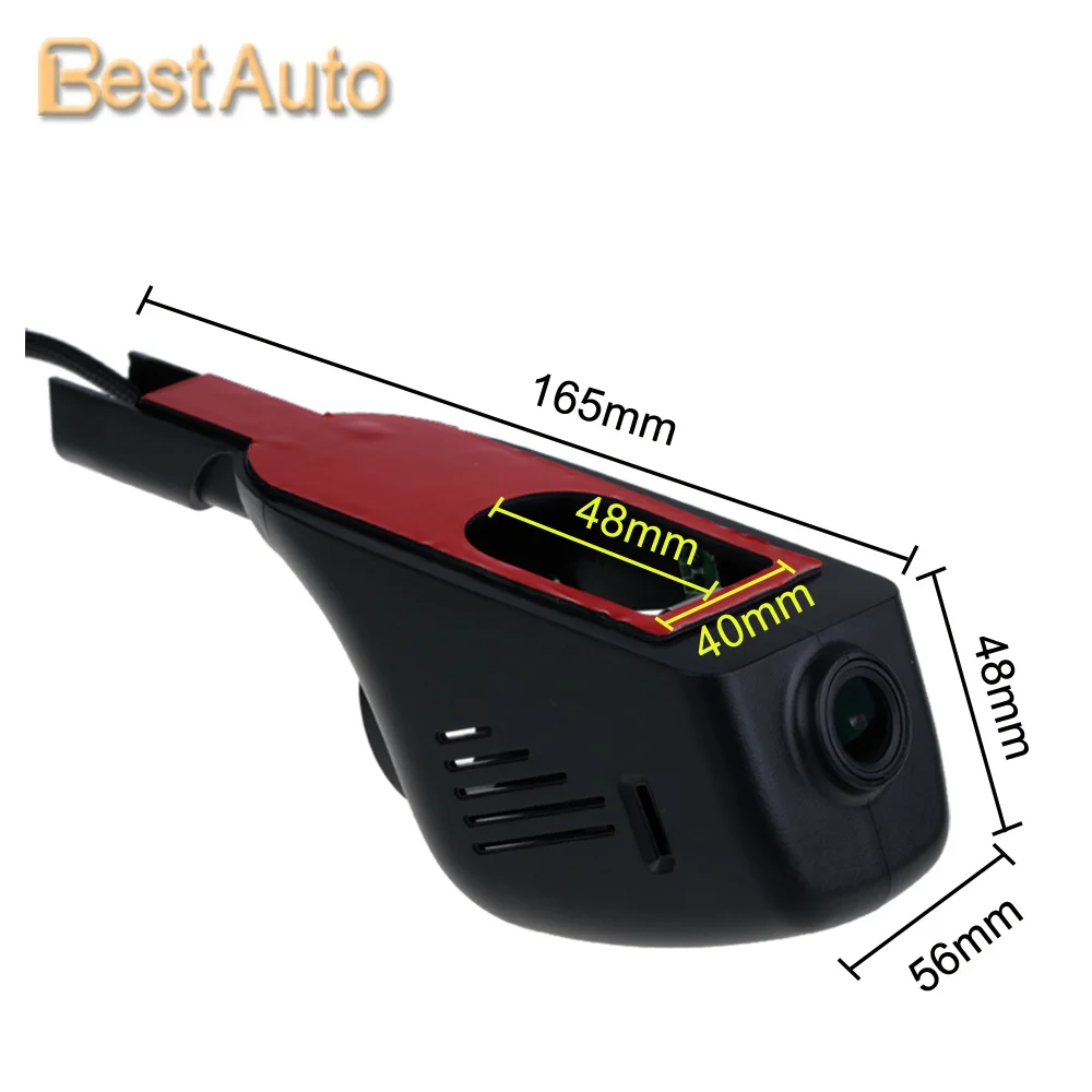 Видеорегистратор для Toyota Vios/Corolla/RAV4/Yaris/Levin/Camry/Verso Скрытая установка 1920*1080P Wi Fi