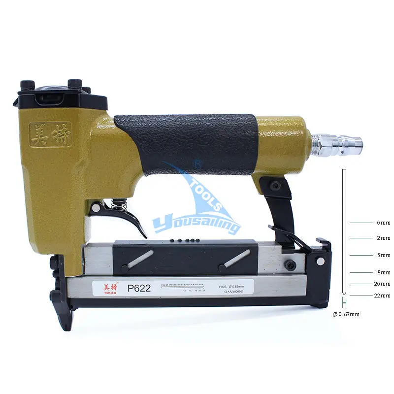 High Quality P622C Pneumatic Nail Gun Air Stapler Gun Tools Brad Nailer