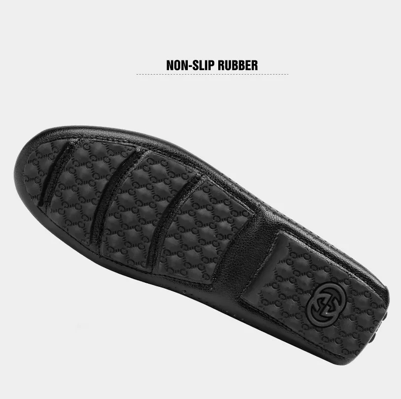 men leather loafers slip on driving shoes (9)