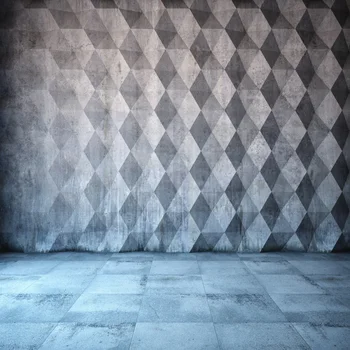 

Laeacco Old Diamond Wall Pattern Floor Portrait Child Photographic Backgrounds Customized Photography Backdrops For Photo Studio