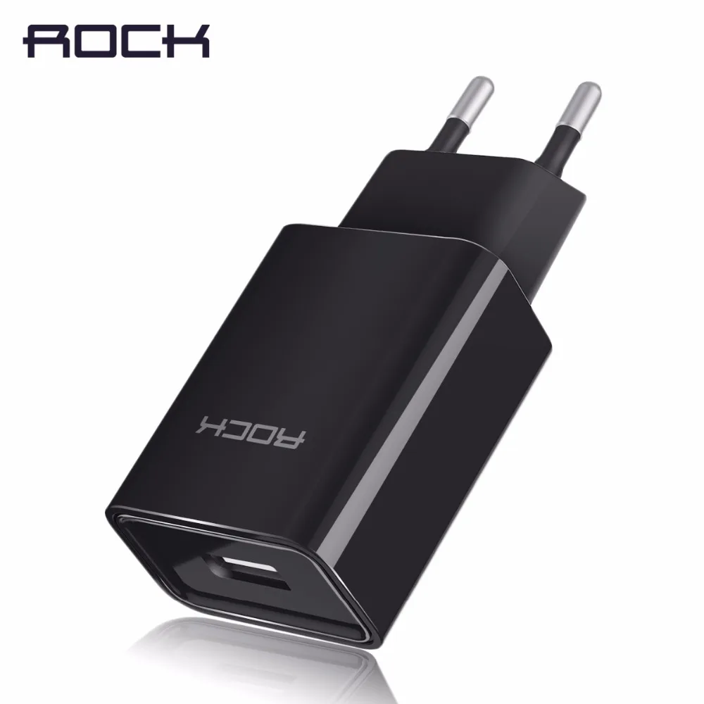 

ROCK Quick Charge Phone USB Charger MTK Fast Charger 2 in 1 Technology 5V2A 9V2A Universal Fast wall charger Clearance 49%