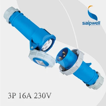 

Combination Sale Long Life and High Reliability 16 Amp 230V Industrial Plug & Socket IP67