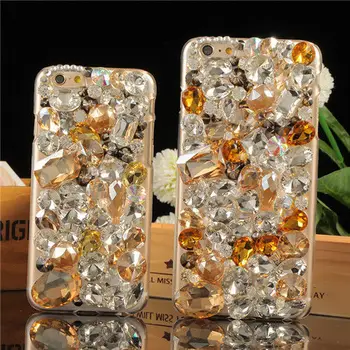 

3D Luxury Bling Crystal Rhinestone Diamonds Hard Back Case Cover for Samsung galaxy note 7 5 4 3 S7 S7Edge S6 S6Edge S5 S4 S3 A7