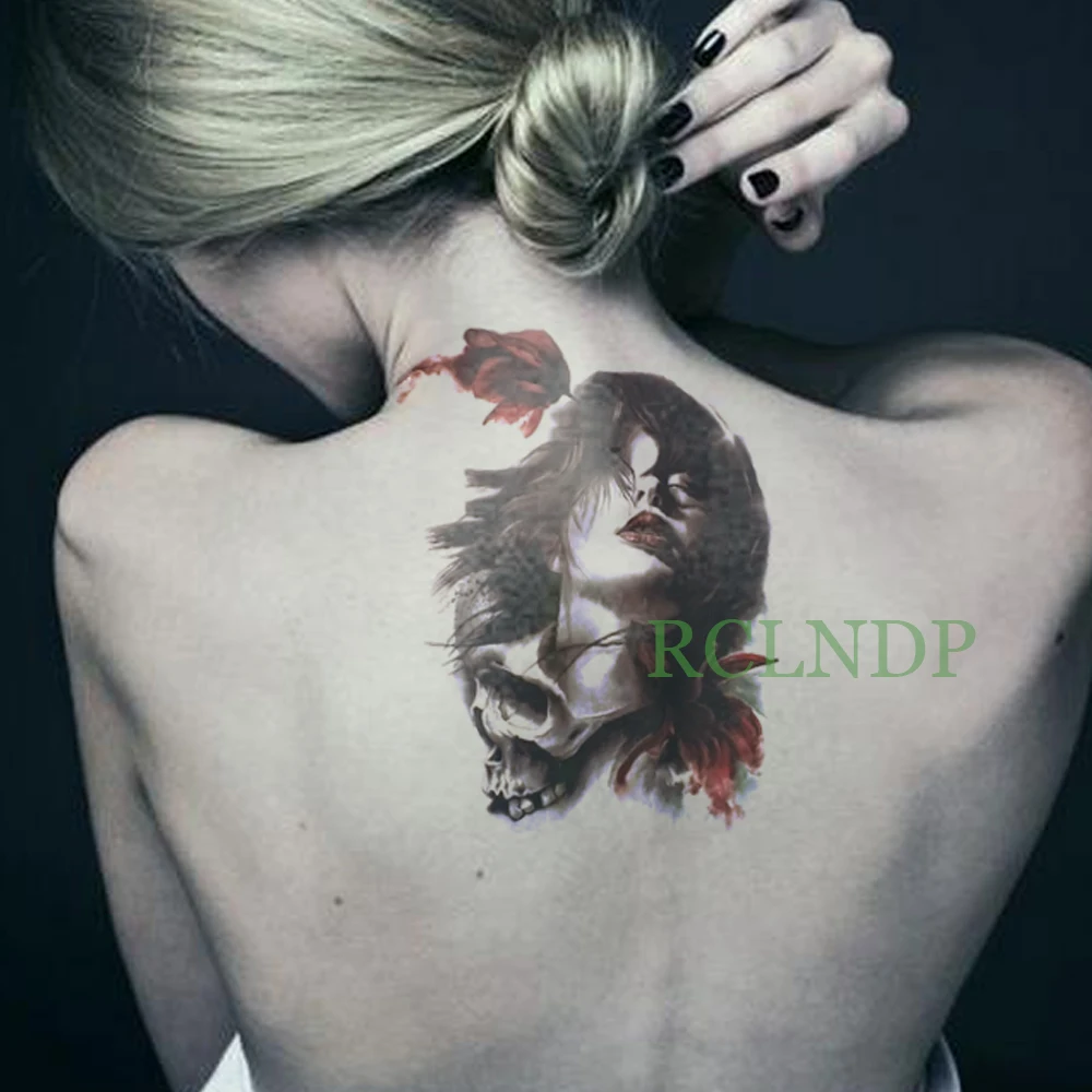 Водостойкая временная татуировка наклейка девушка тату стикер s флэш-тату поддельные татуировки для женщин