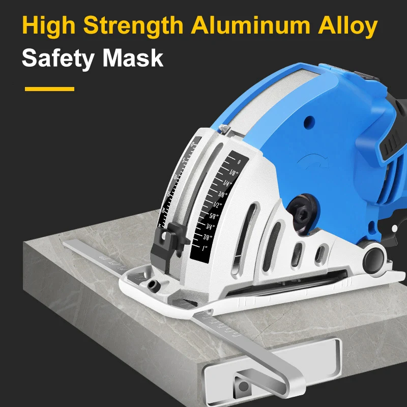 Acrylic Electric Circular Saw Power Tools Rotary Tool Circular Saw Blades With Slide Rails Multi-Function Portable Chainsaw